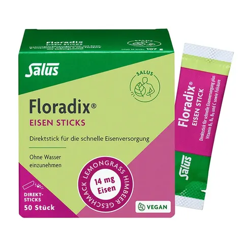 Salus Floradix Eisen Sticks Pulver – 371424 – Bild 1