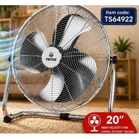 20" Metal Floor Fan – image 1