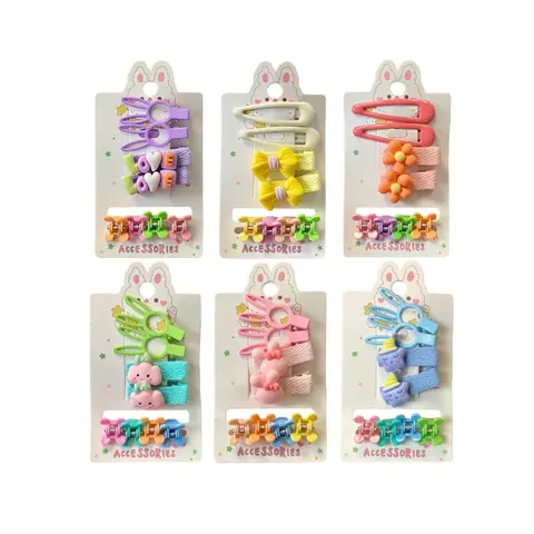 Hair Accessories Clips Assorted Designs And Colours – image 1