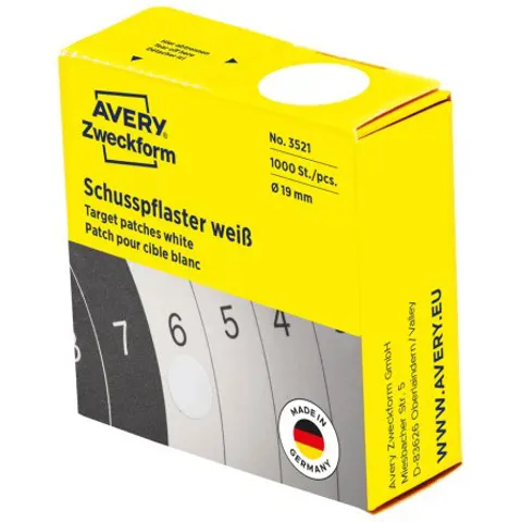 AVERY Zweckform Klebepunkte Ø 19,0 mm weiß – Bild 1