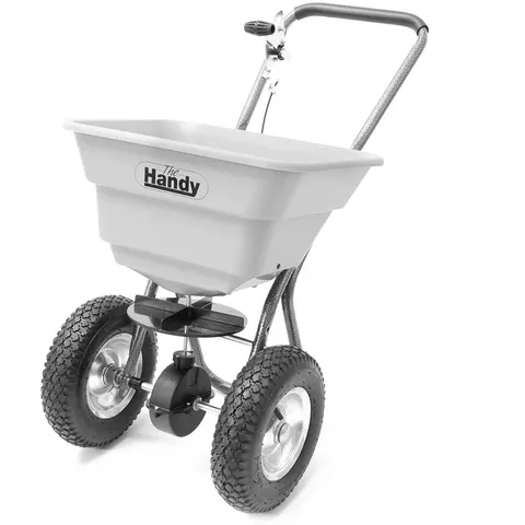 Handy THS80 Push Feed, Grass and Salt Broadcast Spreader – image 1