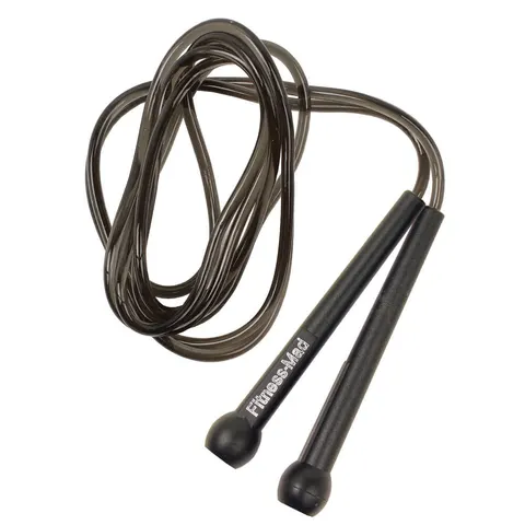 Fitness Mad Skipping Speed Rope - 10ft - Black – image 1