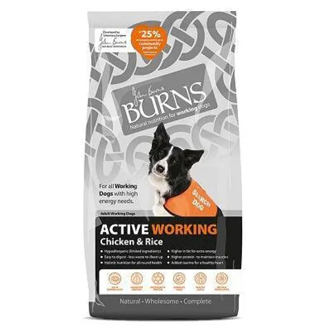 Burns Active Working Chicken & Rice 12kg – image 1