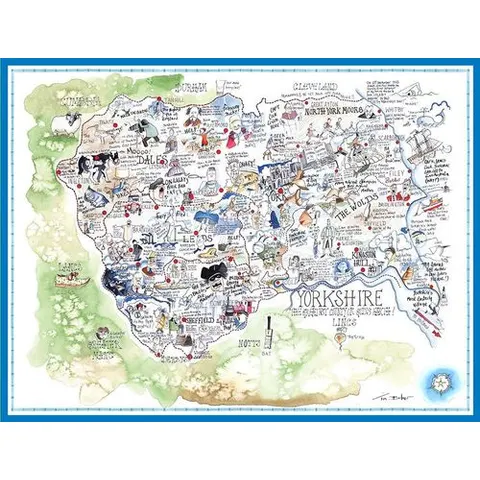 Yorkshire - Tim Bulmer 1000 piece Jigsaw – image 1