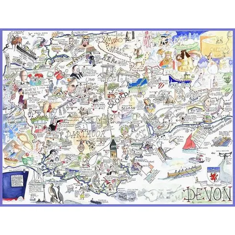 Devon - Tim Bulmer 1000 piece Jigsaw – image 1