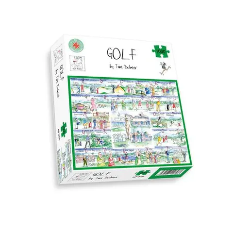Golf - Tim Bulmer 1000 Piece Jigsaw Puzzle – image 1
