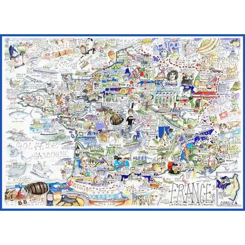 Tim Bulmer France 1000 piece – image 1