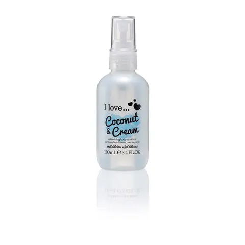 I Love Body Spritzer Coconut & Cream – image 1