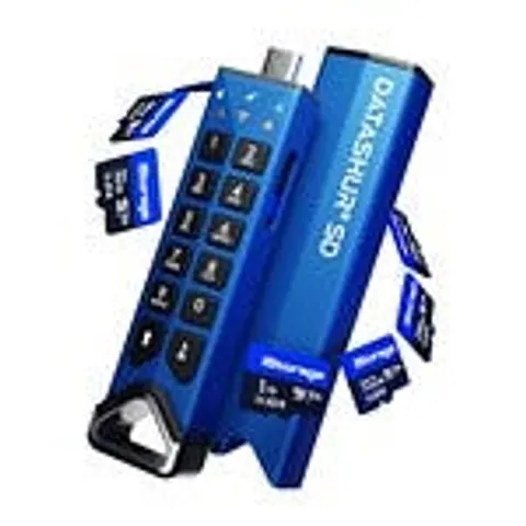 iStorage datAshur SD flashdrive (module) - Dual Pack - exclusief iStorage MicroSD Card - inclusief KeyWriter licentie – afbeelding 1