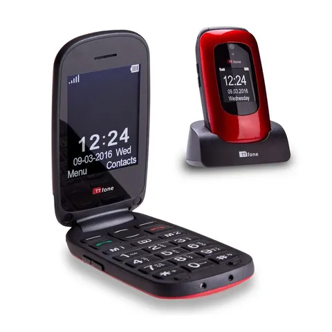 TTfone Lunar TT750 - Red / No Sim Card – image 1