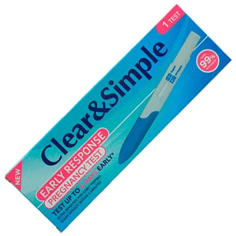 Test di gravidanza Clear & Simple - 1 pz – immagine 1
