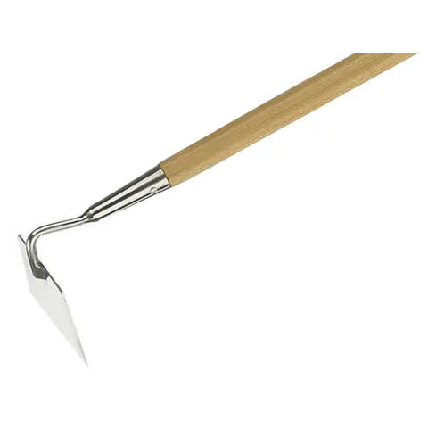 Kent & Stowe Stainless Steel Long Handled Draw Hoe – image 1