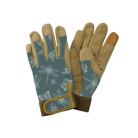 Kent & Stowe Premium Flutter Bug Gardening Gloves, Medium, Teal Blue Teal Medium – image 1
