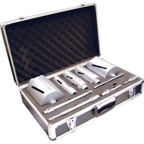 Sirius Premium Dry Diamond Core Drill Set 11 Piece – image 1