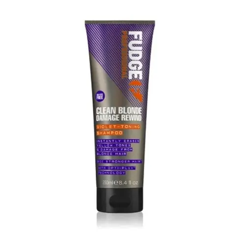 fudge Clean Blonde Damage Rewind Violet-Toning Shampoo 250 ml – zdjęcie 1
