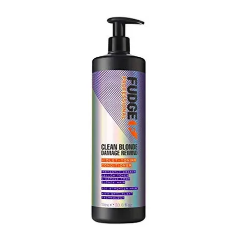 fudge Clean Blonde Damage Rewind Violet-Toning Conditioner 1000 ml – zdjęcie 1