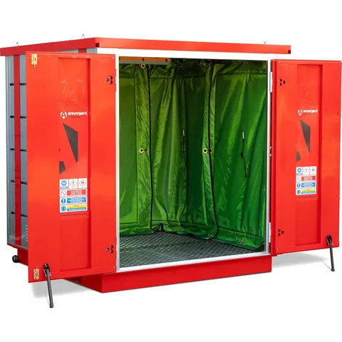 Armorgard CuttingCube Enclosed Workstation and Storage Unit – image 1
