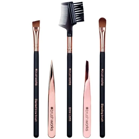 Set per sopracciglia Brushworks Luxury - 5 pezzi – immagine 1