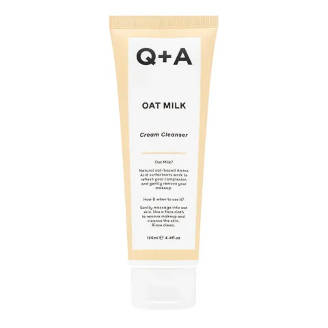 Q+A Oat Milk Cream Cleanser 125 ml – afbeelding 1