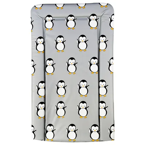 Callowesse Soft Foam Baby Changing Mat - Grey Penguin – image 1