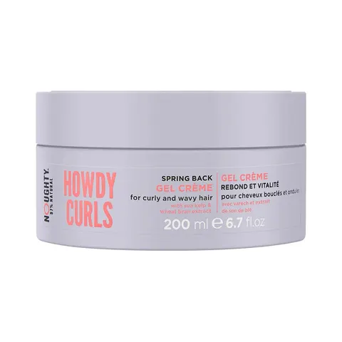 Noughty Howdy Curls Spring Back Gel Creme - 200ml Multi – image 1