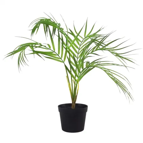 50cm Artificial Palm Tree Plant - Compact Shape Green One Size – image 1