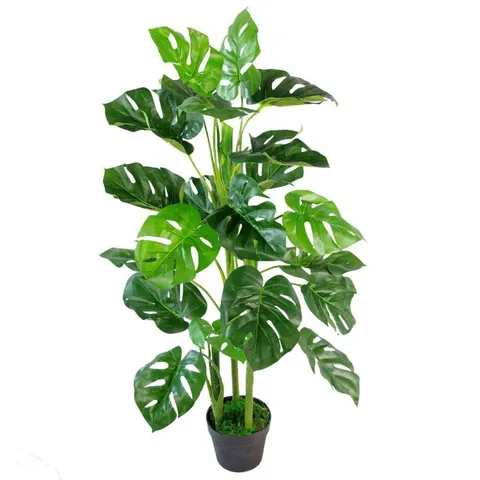 Artificial 100cm Leaf realistic Artificial Monstera Cheese Plant – image 1