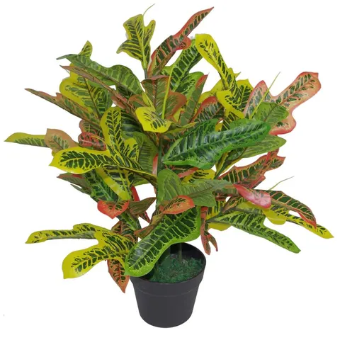 65cm Artificial Codiaeum Multicoloured House Plant – image 1