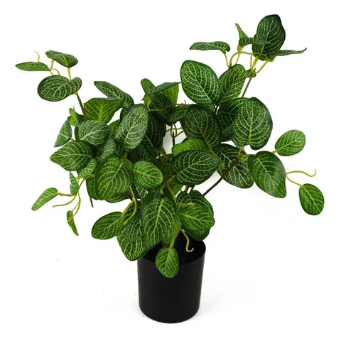 40cm Artificial Variegated Green Pothos Plant – image 1
