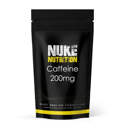 (365 Tablets) Caffeine 200mg Strong Pre Workout Energy Booster Tablets – image 1