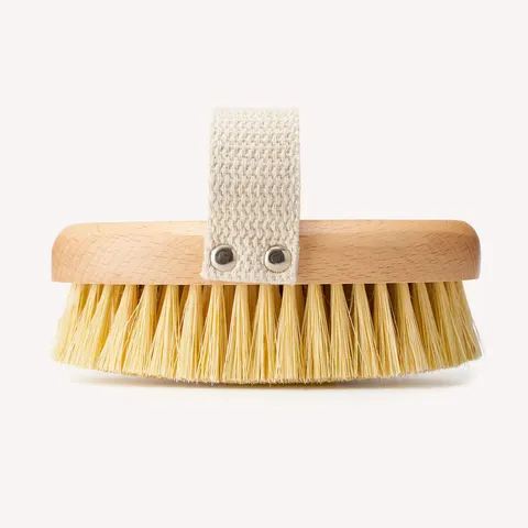 Natural Bristle Dry Body Brush – image 1