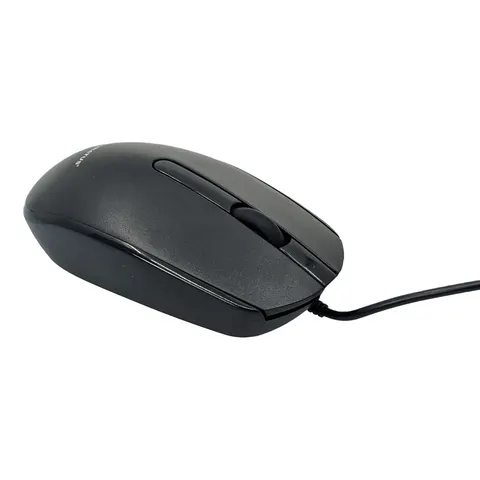 Accuratus Bio M100 Mouse - USB-A Wired Full Size Biodegradable Mouse - Charcoal Black – image 1