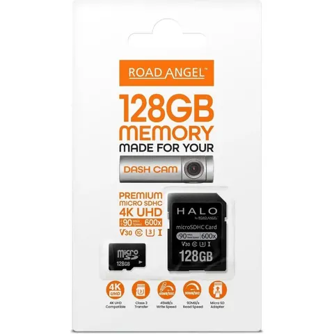 Road Angel RSD128 Dashcam Optimised 128GB MicroSD Card – image 1