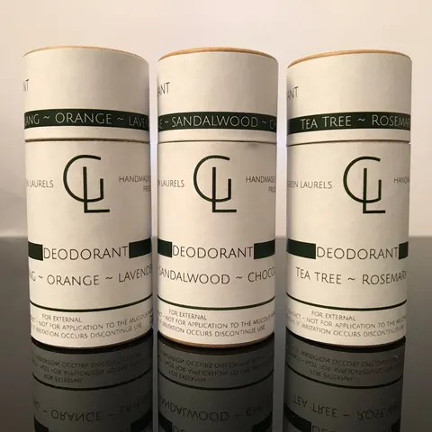 Natural Deodorant Eucalyptus, Tea Tree, Peppermint scent 40ml – image 1