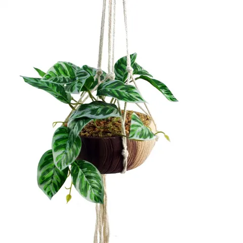 85cm Hanging Artificial Pothos Plant with Planter – image 1