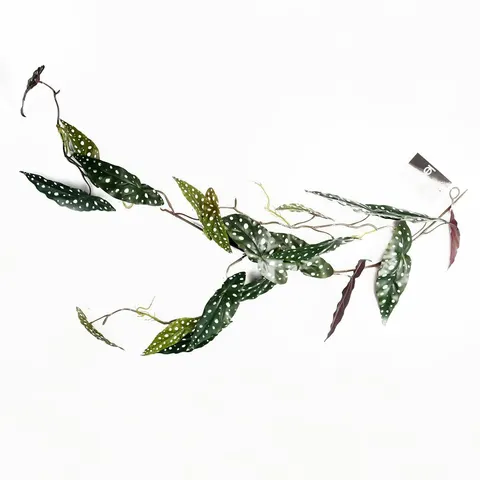 Artificial 110cm Trailing Hanging Begonia Maculata Spotted Plant Realistic – image 1