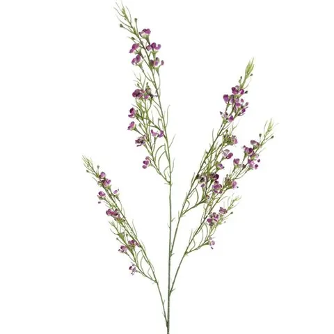 100cm Artificial Foliage with Small Flowers - Purple – image 1