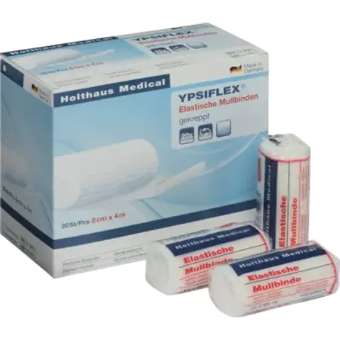 Mullbinden 4mx8cm elastisch – Bild 1