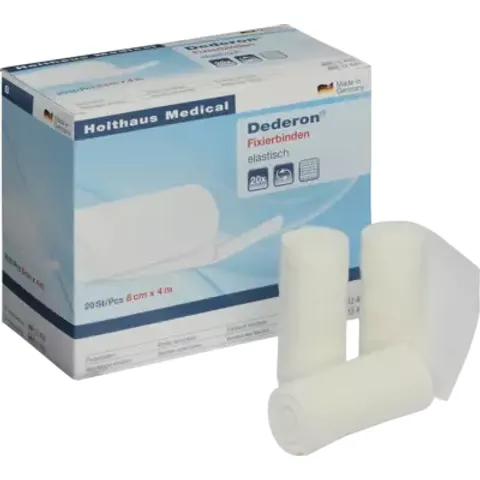 Dederon Fixierbinden 4 m x 8 cm – Bild 1