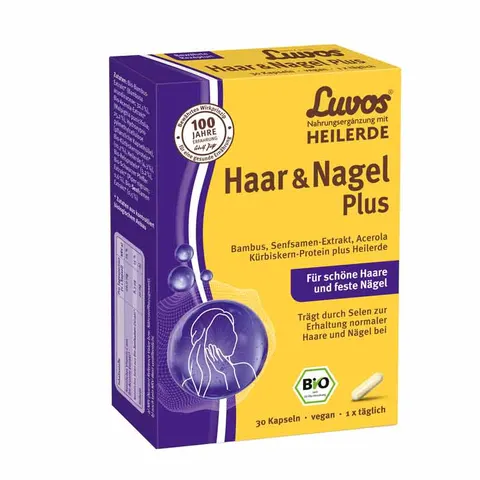 Luvos Heilerde Bio Haar & Nagel Plus Kapseln – Bild 1