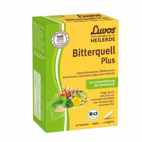 Luvos Heilerde Bio Bitterquell Plus Kapseln – 163327 – Bild 1