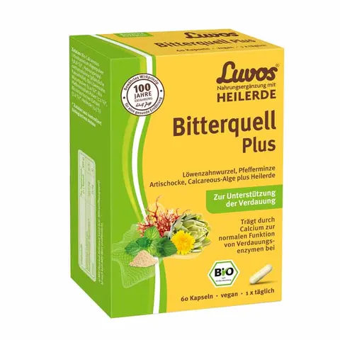 Luvos Heilerde Bio Bitterquell Plus Kapseln – 163372 – Bild 1