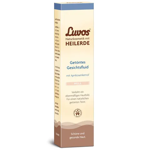Luvos Naturkosmetik getöntes Gesichtsfluid hell – Bild 1