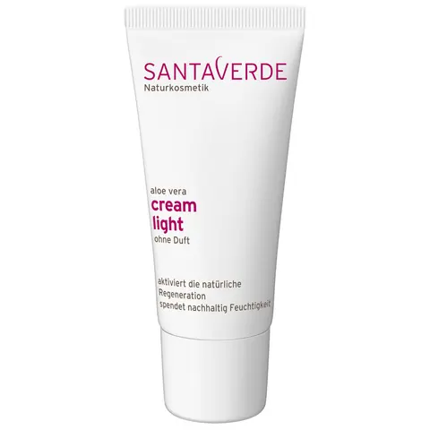 Santaverde Aloe Vera creme light ohne Duft – Bild 1