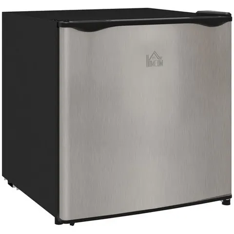 HOMCOM 35L Tabletop Freezer with Adjustable Temperature Wire Shelf Silver – image 1