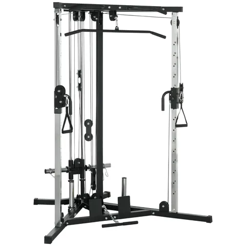 SPORTNOW Home Gym Machine, 15-Position Adjustable Training Workout Station – image 1