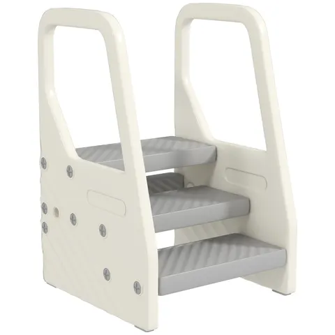 AIYAPLAY Toddler Tower, Adjustable 3 Step Kitchen Stool Helper for 2-5 Years – image 1