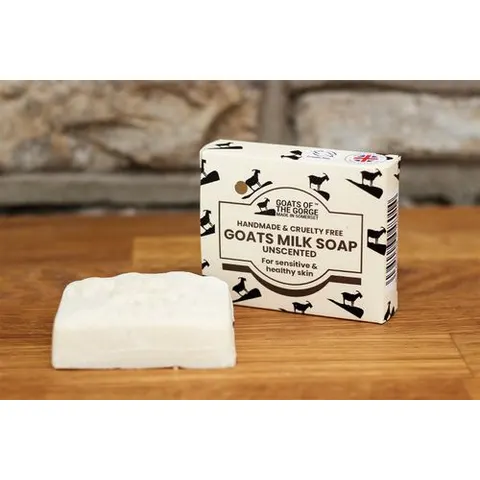 Goats Milk Unscented Medium Soap – image 1