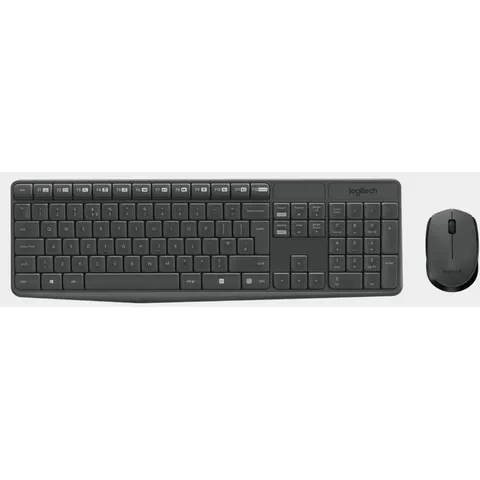 Keyboard and Wireless Mouse Logitech MK235 – afbeelding 1