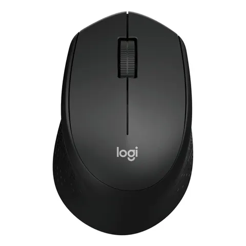 Logitech M330 Silent Plus mouse – Schwarz – Bild 1